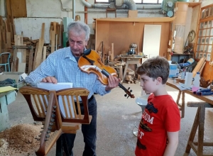 violino fatto a mano